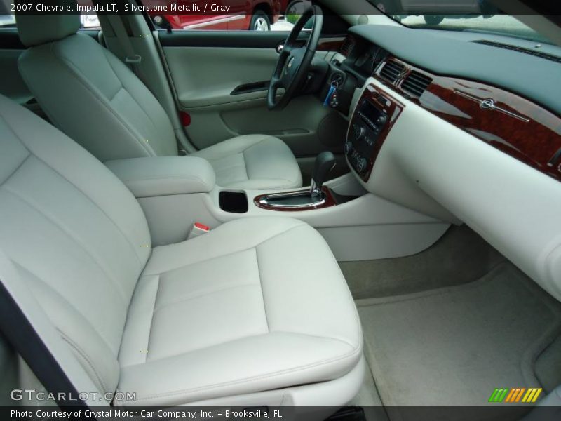 Silverstone Metallic / Gray 2007 Chevrolet Impala LT