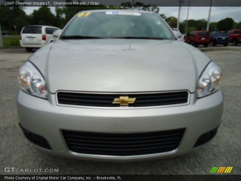 Silverstone Metallic / Gray 2007 Chevrolet Impala LT