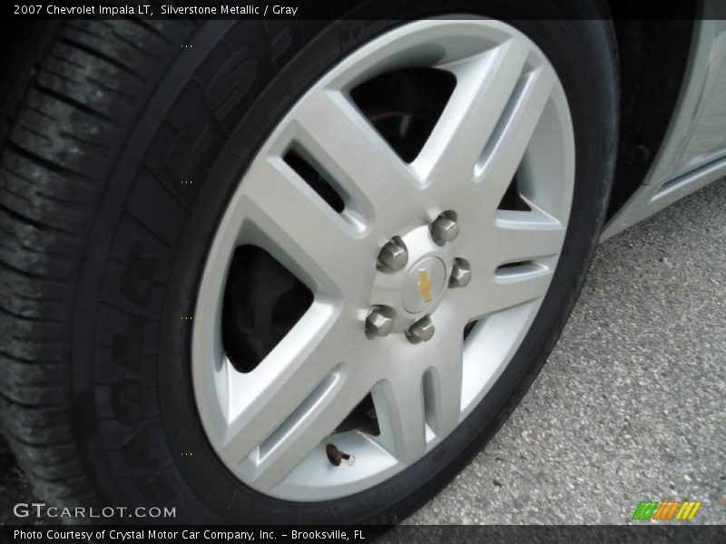 Silverstone Metallic / Gray 2007 Chevrolet Impala LT