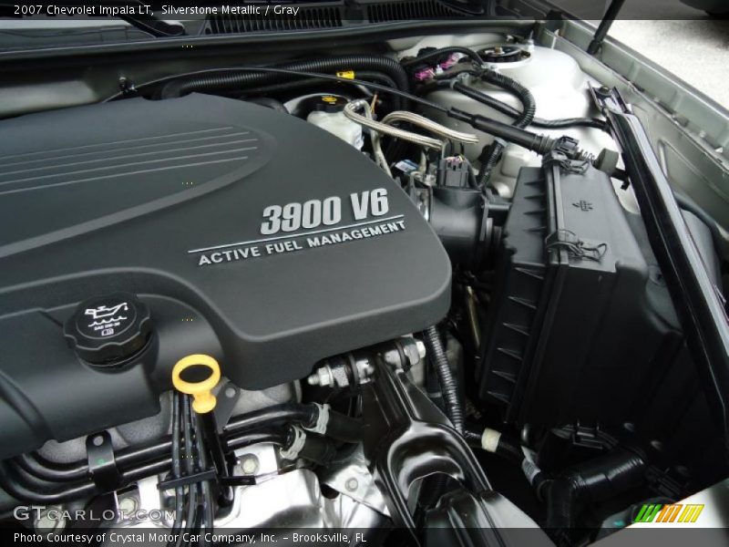 Silverstone Metallic / Gray 2007 Chevrolet Impala LT