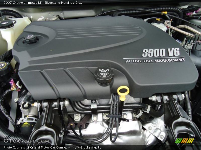 Silverstone Metallic / Gray 2007 Chevrolet Impala LT