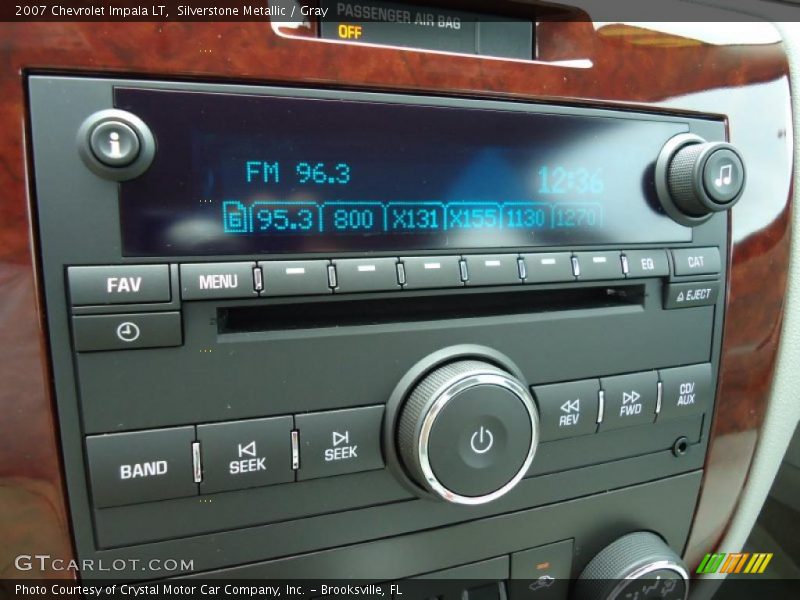 Silverstone Metallic / Gray 2007 Chevrolet Impala LT