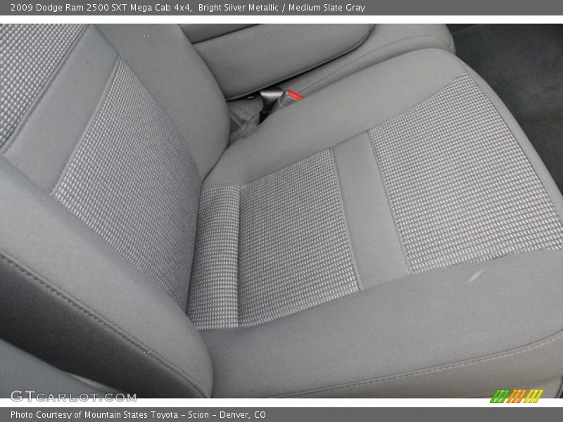 Bright Silver Metallic / Medium Slate Gray 2009 Dodge Ram 2500 SXT Mega Cab 4x4