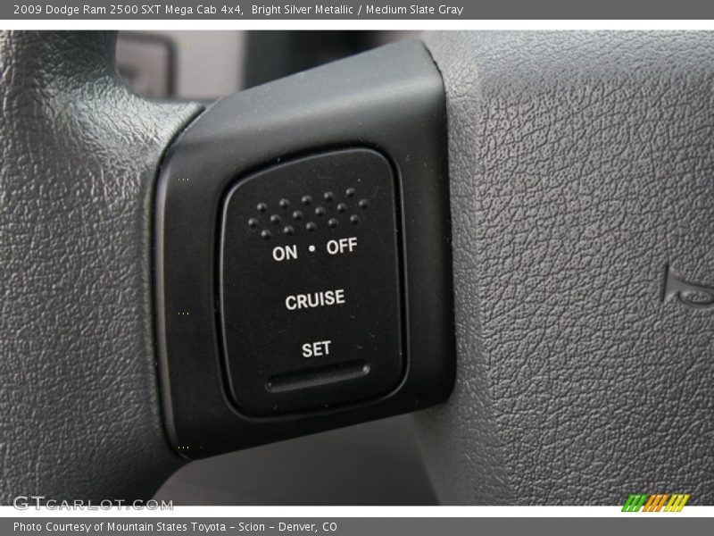 Controls of 2009 Ram 2500 SXT Mega Cab 4x4