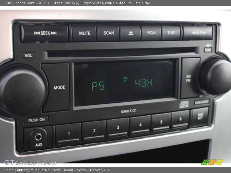 Controls of 2009 Ram 2500 SXT Mega Cab 4x4