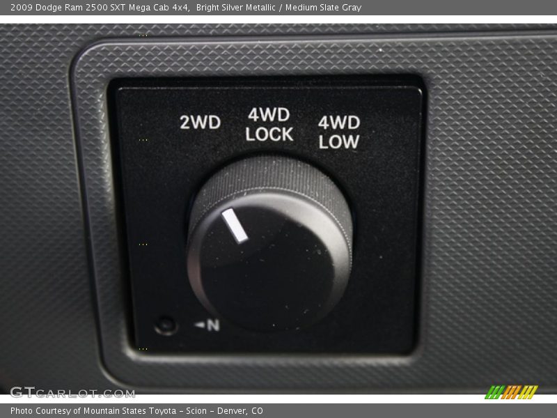 Controls of 2009 Ram 2500 SXT Mega Cab 4x4