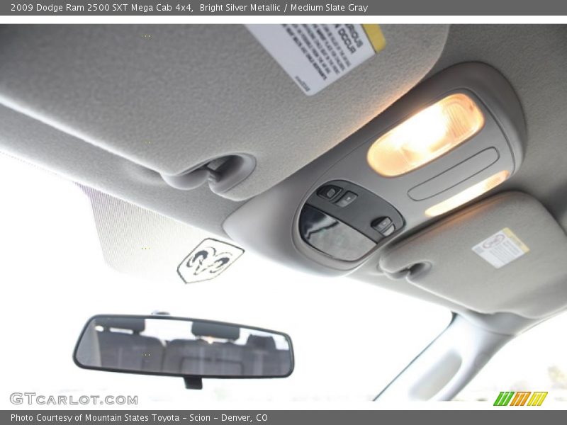 Bright Silver Metallic / Medium Slate Gray 2009 Dodge Ram 2500 SXT Mega Cab 4x4