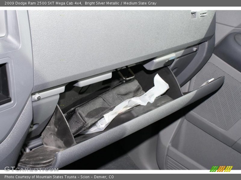 Bright Silver Metallic / Medium Slate Gray 2009 Dodge Ram 2500 SXT Mega Cab 4x4