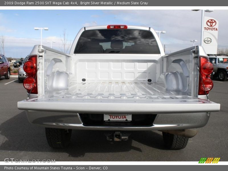 Bright Silver Metallic / Medium Slate Gray 2009 Dodge Ram 2500 SXT Mega Cab 4x4