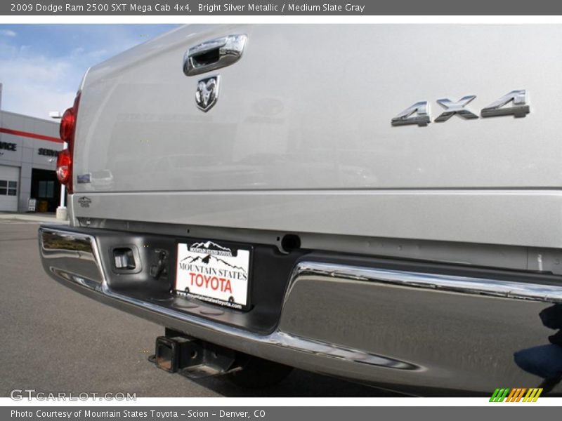 Bright Silver Metallic / Medium Slate Gray 2009 Dodge Ram 2500 SXT Mega Cab 4x4