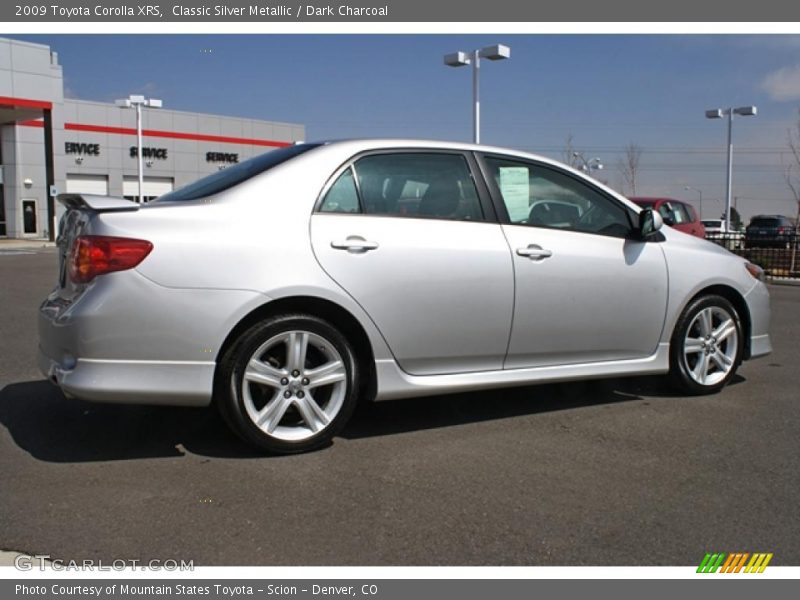 Classic Silver Metallic / Dark Charcoal 2009 Toyota Corolla XRS