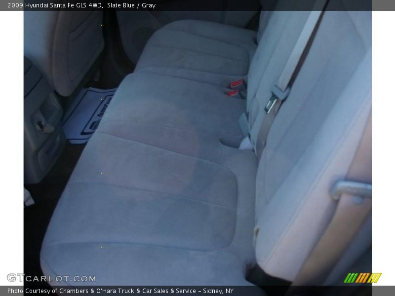 Slate Blue / Gray 2009 Hyundai Santa Fe GLS 4WD