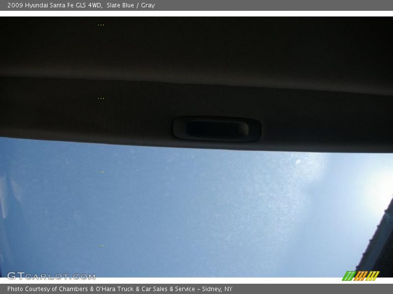 Slate Blue / Gray 2009 Hyundai Santa Fe GLS 4WD