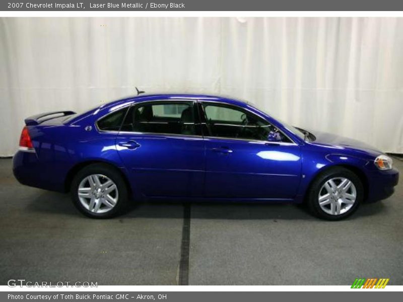 Laser Blue Metallic / Ebony Black 2007 Chevrolet Impala LT
