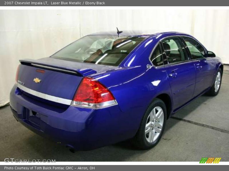 Laser Blue Metallic / Ebony Black 2007 Chevrolet Impala LT