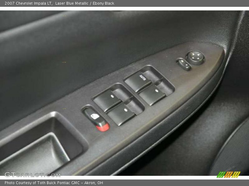 Laser Blue Metallic / Ebony Black 2007 Chevrolet Impala LT