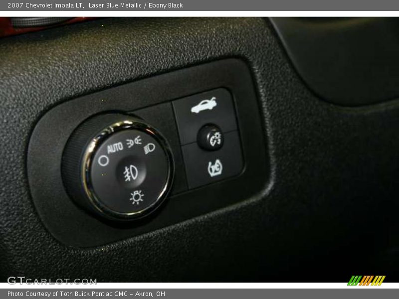 Laser Blue Metallic / Ebony Black 2007 Chevrolet Impala LT