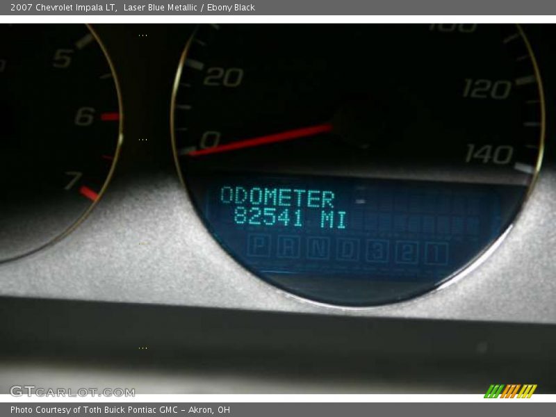 Laser Blue Metallic / Ebony Black 2007 Chevrolet Impala LT