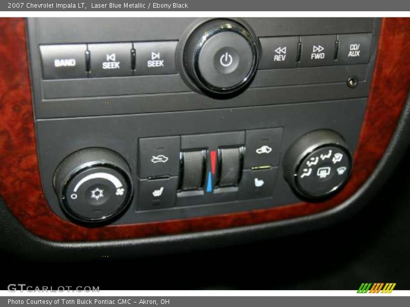 Laser Blue Metallic / Ebony Black 2007 Chevrolet Impala LT
