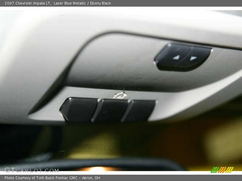 Laser Blue Metallic / Ebony Black 2007 Chevrolet Impala LT