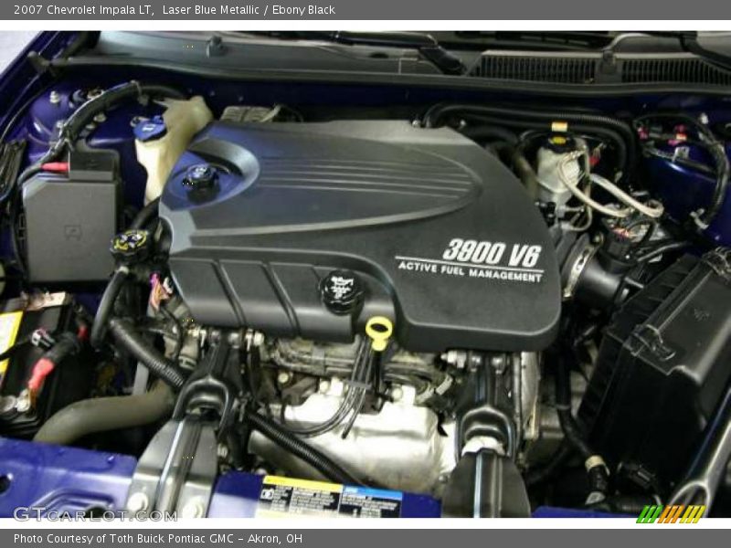 Laser Blue Metallic / Ebony Black 2007 Chevrolet Impala LT