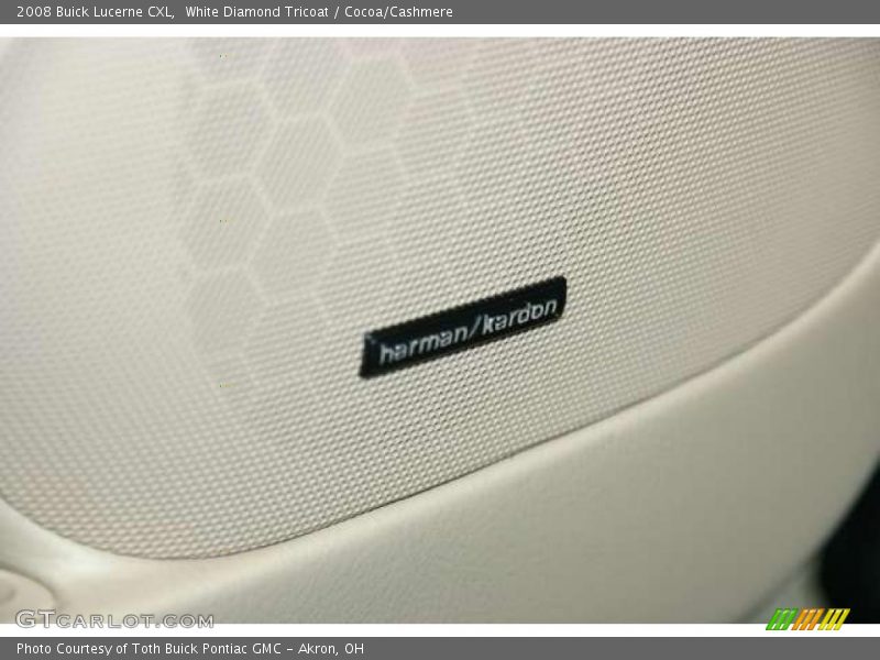 White Diamond Tricoat / Cocoa/Cashmere 2008 Buick Lucerne CXL