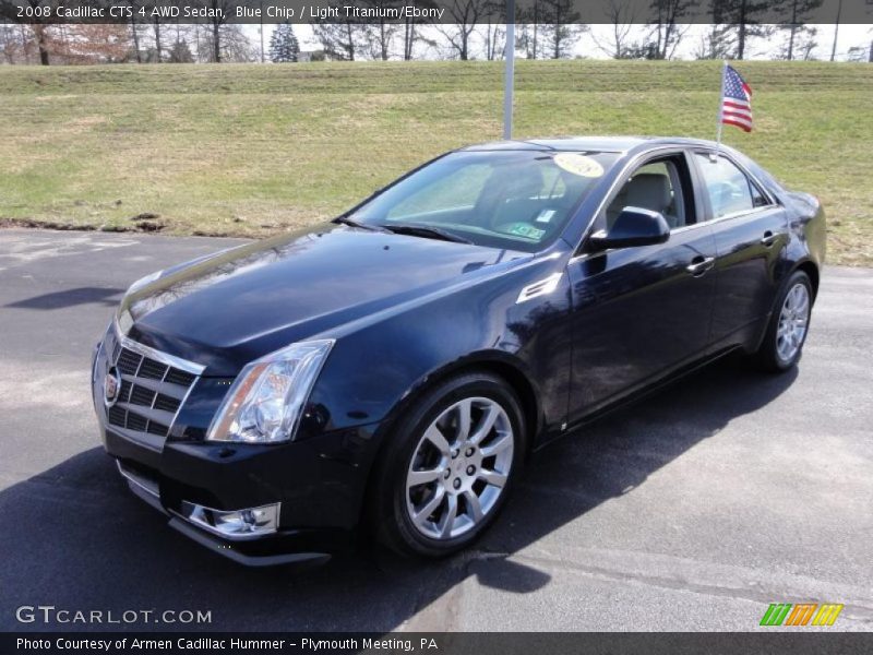 Front 3/4 View of 2008 CTS 4 AWD Sedan