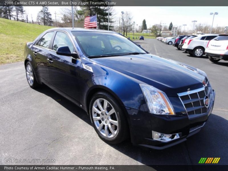 Front 3/4 View of 2008 CTS 4 AWD Sedan