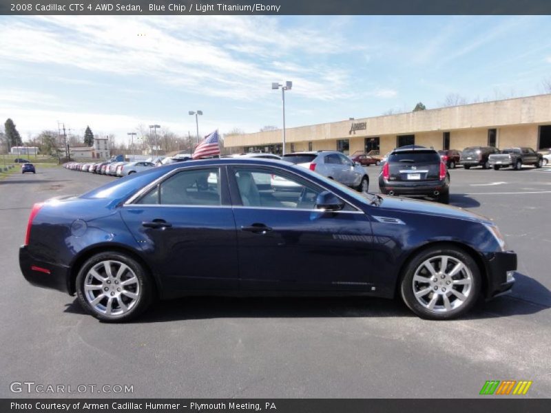  2008 CTS 4 AWD Sedan Blue Chip