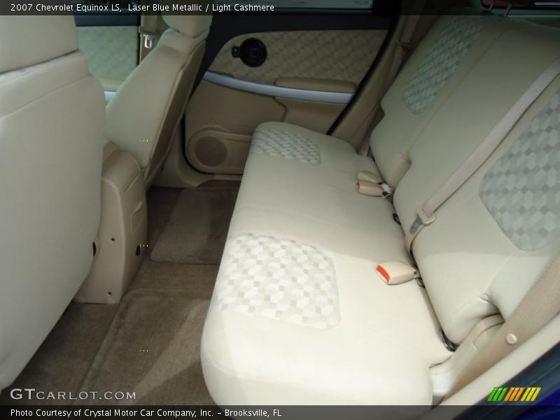 Laser Blue Metallic / Light Cashmere 2007 Chevrolet Equinox LS