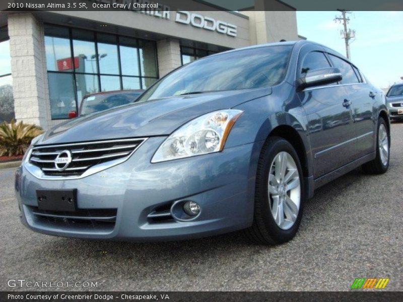 Ocean Gray / Charcoal 2010 Nissan Altima 3.5 SR