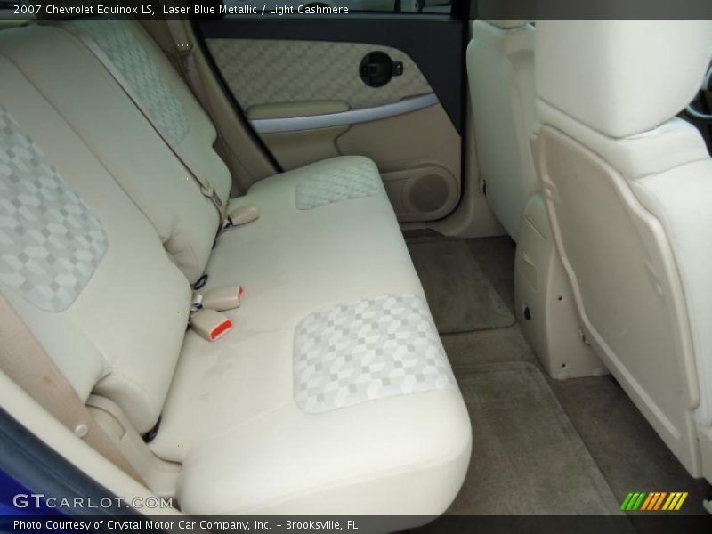 Laser Blue Metallic / Light Cashmere 2007 Chevrolet Equinox LS