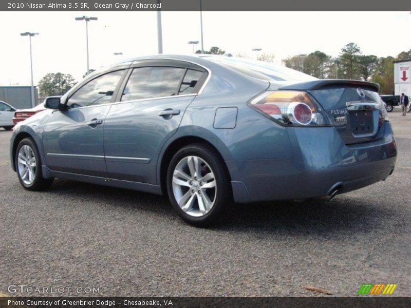 Ocean Gray / Charcoal 2010 Nissan Altima 3.5 SR