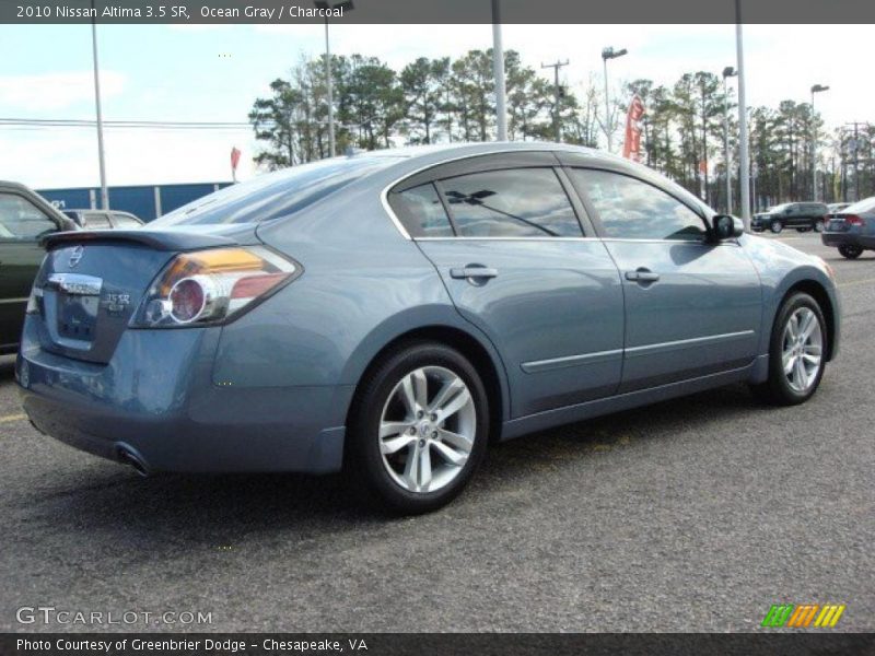 Ocean Gray / Charcoal 2010 Nissan Altima 3.5 SR