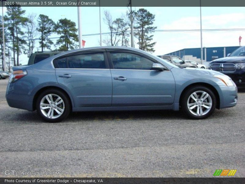Ocean Gray / Charcoal 2010 Nissan Altima 3.5 SR
