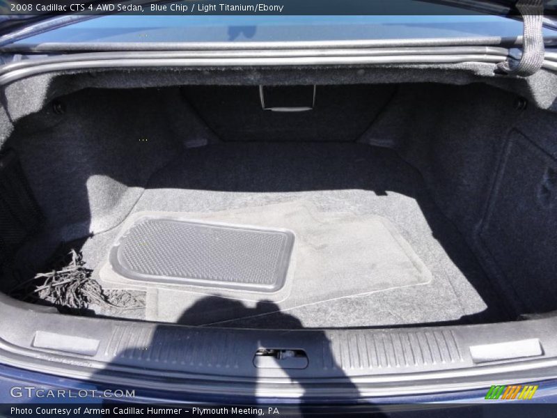 Blue Chip / Light Titanium/Ebony 2008 Cadillac CTS 4 AWD Sedan