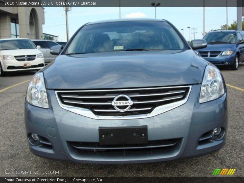 Ocean Gray / Charcoal 2010 Nissan Altima 3.5 SR