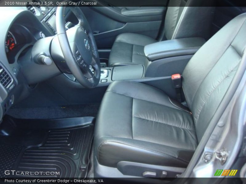 Ocean Gray / Charcoal 2010 Nissan Altima 3.5 SR