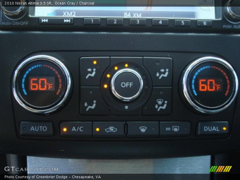 Ocean Gray / Charcoal 2010 Nissan Altima 3.5 SR