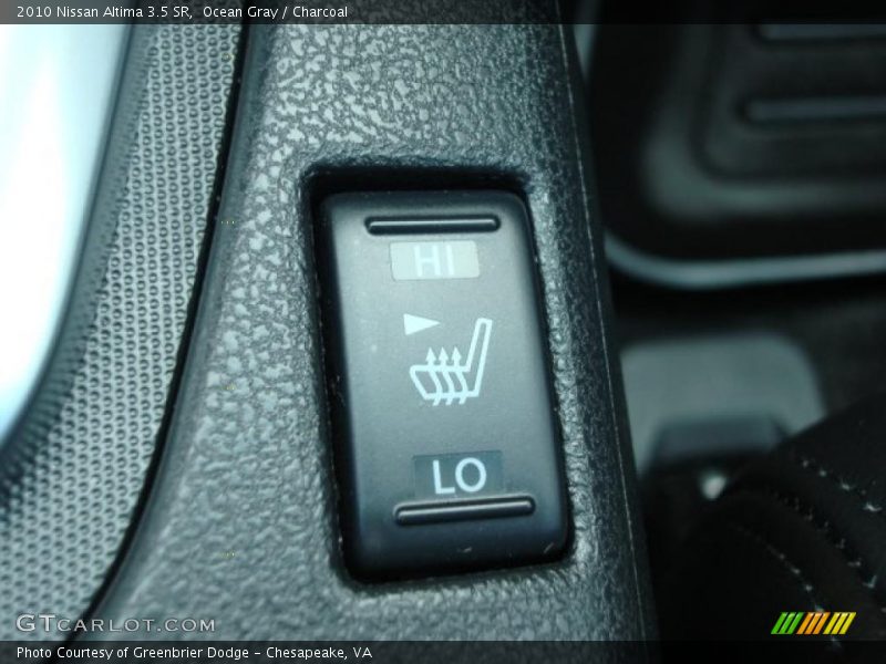 Ocean Gray / Charcoal 2010 Nissan Altima 3.5 SR