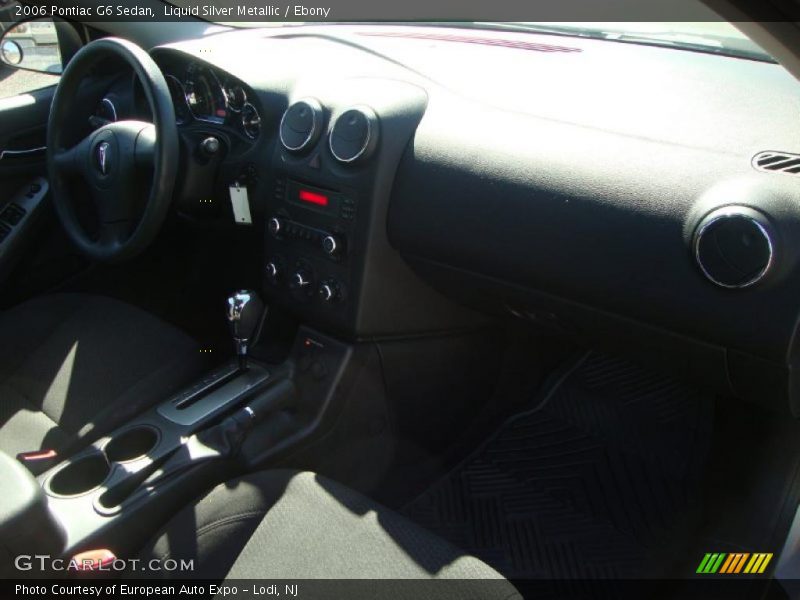 Liquid Silver Metallic / Ebony 2006 Pontiac G6 Sedan