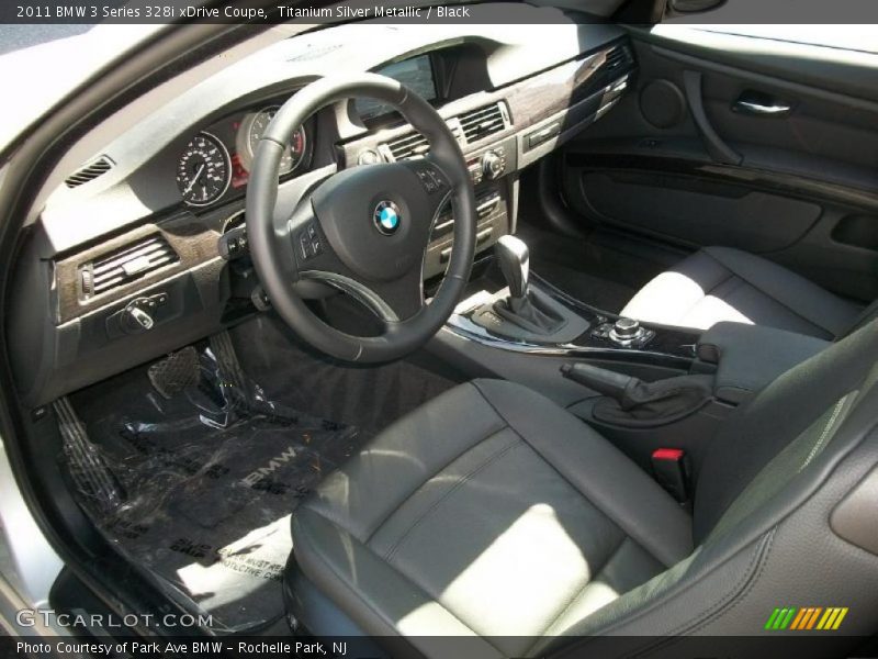 Black Interior - 2011 3 Series 328i xDrive Coupe 
