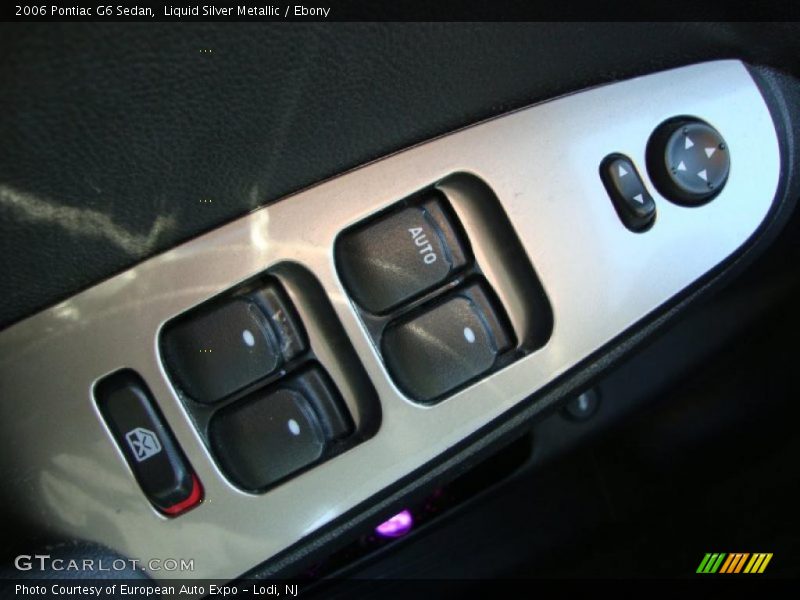 Liquid Silver Metallic / Ebony 2006 Pontiac G6 Sedan