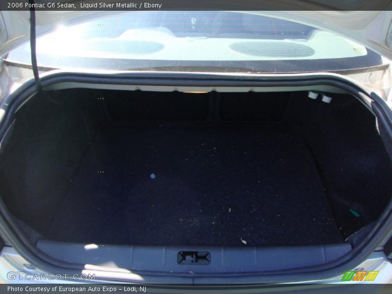 Liquid Silver Metallic / Ebony 2006 Pontiac G6 Sedan