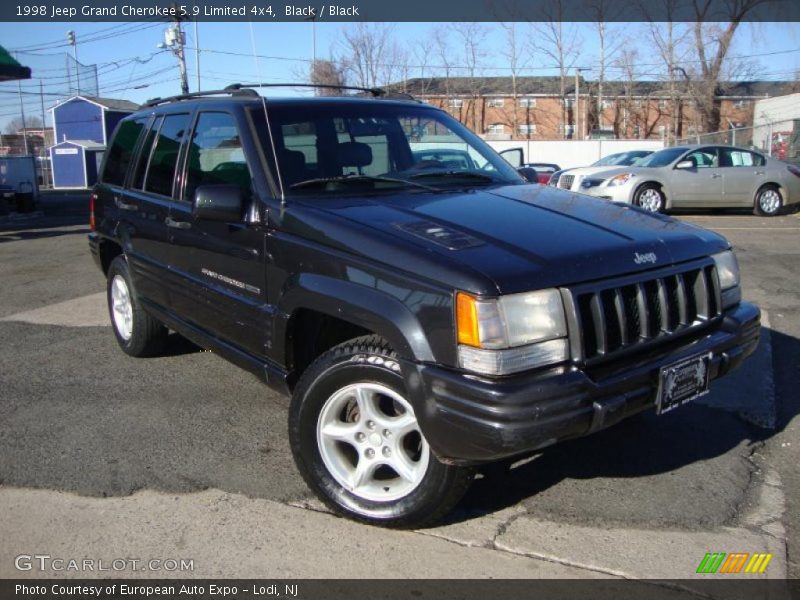 Black / Black 1998 Jeep Grand Cherokee 5.9 Limited 4x4