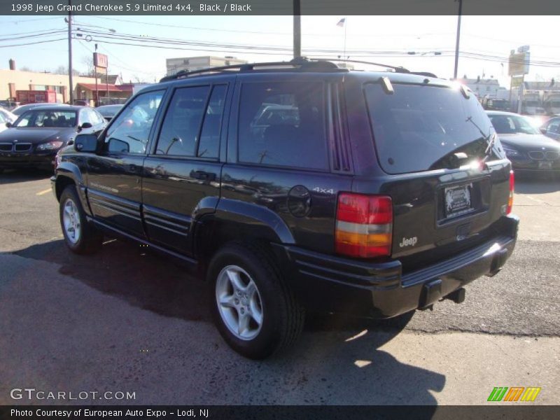 Black / Black 1998 Jeep Grand Cherokee 5.9 Limited 4x4
