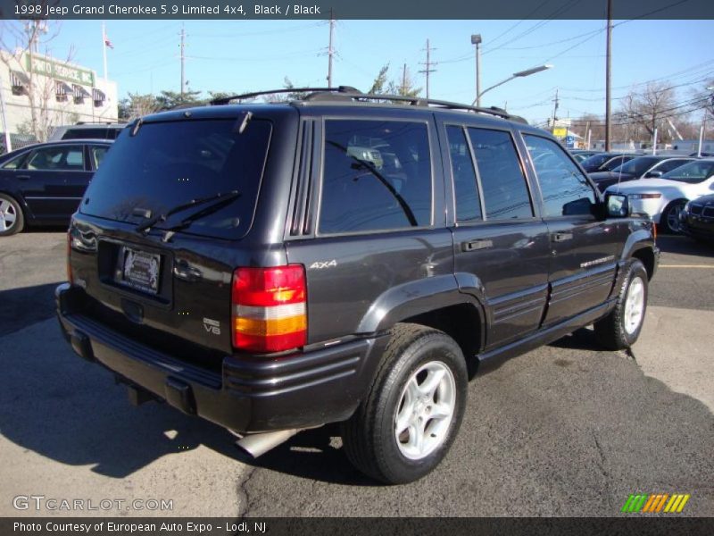 Black / Black 1998 Jeep Grand Cherokee 5.9 Limited 4x4