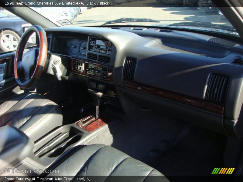 Black / Black 1998 Jeep Grand Cherokee 5.9 Limited 4x4