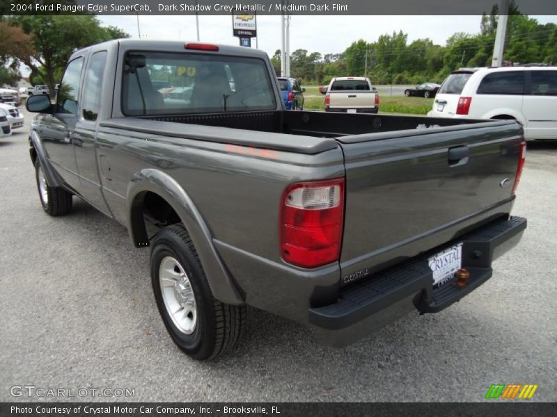 Dark Shadow Grey Metallic / Medium Dark Flint 2004 Ford Ranger Edge SuperCab