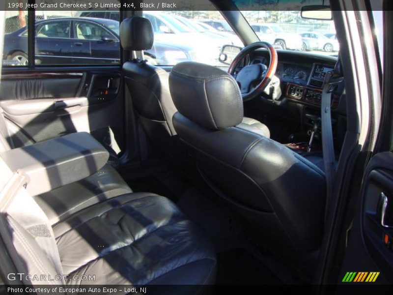 Black / Black 1998 Jeep Grand Cherokee 5.9 Limited 4x4
